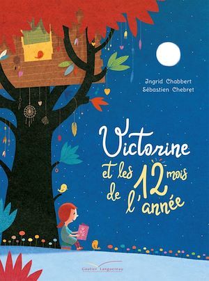 Couverture ebook de Victorine et les 12 mois de l'année, de Sébastien Chebret