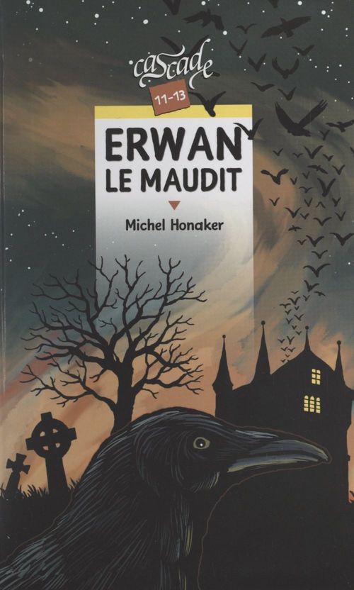 Couverture ebook de Erwan le maudit, de Michel Honaker