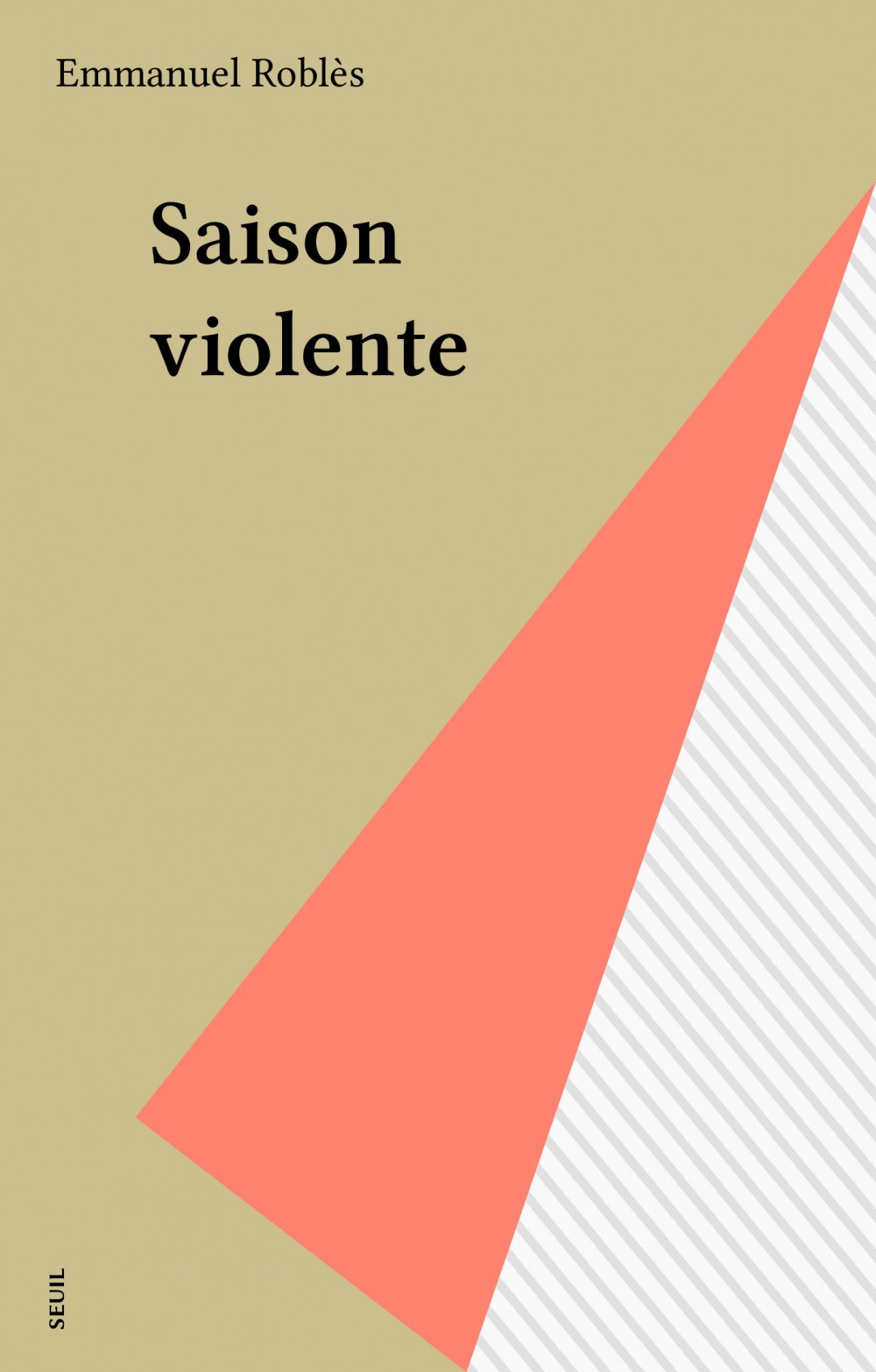 Couverture ebook de Saison violente, de Robles Emmanuel
