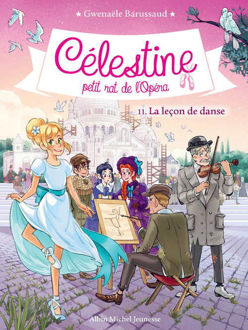 Couverture ebook de La Leçon de danse, de Gwenaële Barussaud, Myrtille Tournefeuille