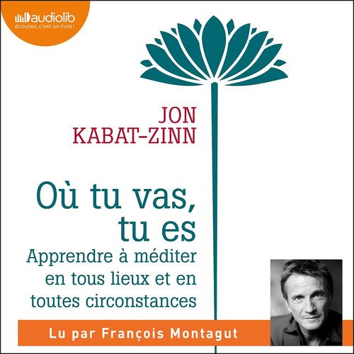 audiobook cover of Où tu vas, tu es, by Jon Kabat-Zinn