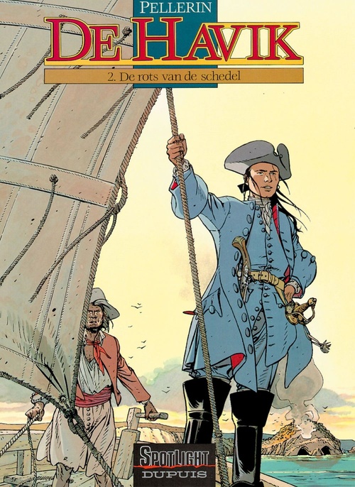 ebook cover of De rots van de schedel, by Pellerin