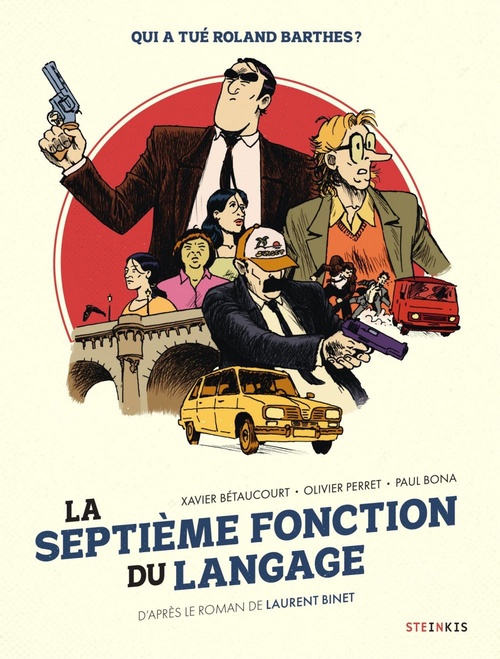 ebook cover of La septième fonction du langage, by Xavier Bétaucourt, Laurent Binet, Olivier Perret