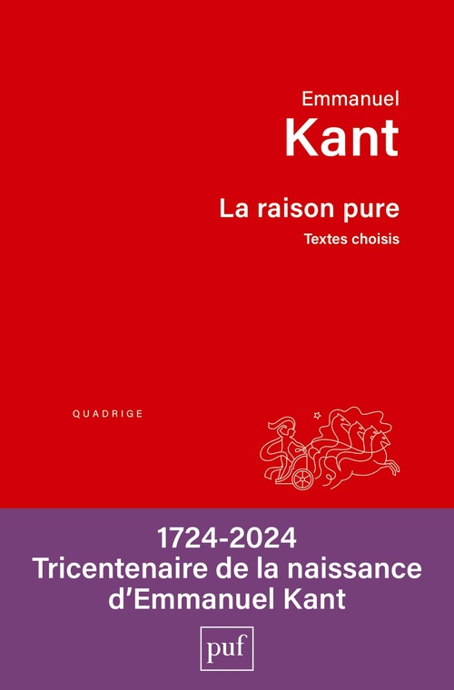 Couverture ebook de La raison pure, de Emmanuel Kant