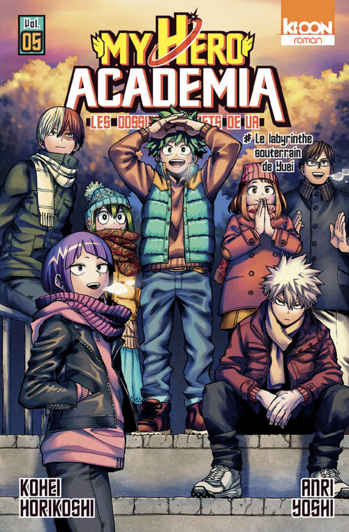 ebook cover of Roman My Hero Academia T05, by Kohei Horikoshi, Anri Yoshi