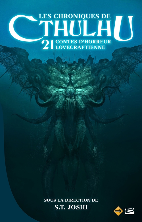 ebook cover of Les Chroniques de Cthulhu, by S. T. Joshi