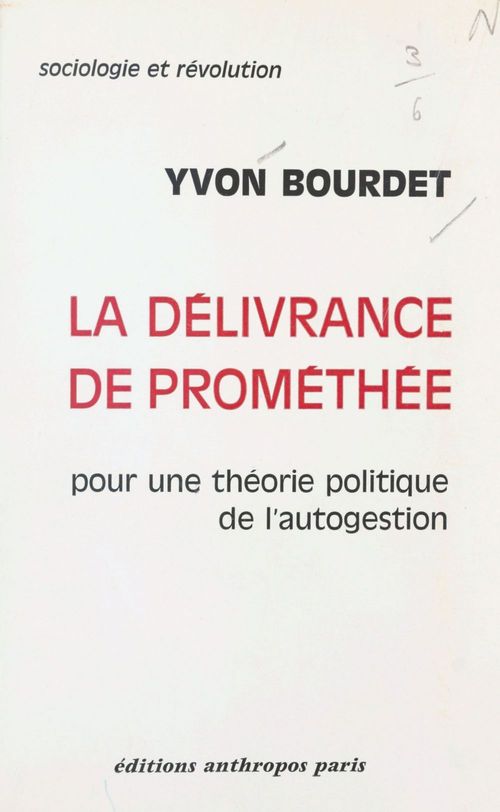 Couverture ebook de La délivrance de Prométhée, de Yvon Bourdet