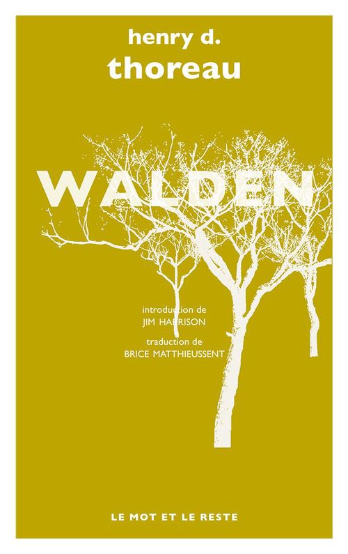 ebook cover of Walden, by Henry David Thoreau