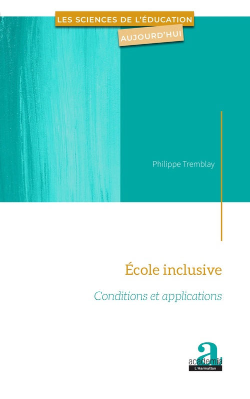 ebook cover of École inclusive, by Philippe Tremblay