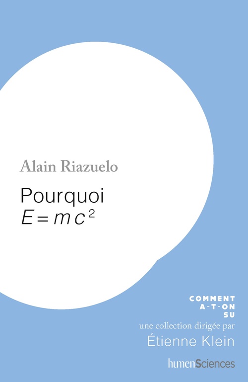 ebook cover of Pourquoi E=mc2, by Alain Riazuelo