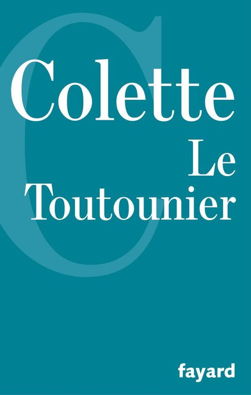 Couverture ebook de Le Toutounier, de Colette