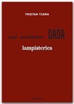 ebook cover of Sept manifestes Dada, by Tristan Tzara