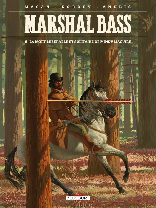 Couverture ebook de Marshal Bass T08 - La Mort misérable et solitaire de Mindy Maguire, de Darko Macan