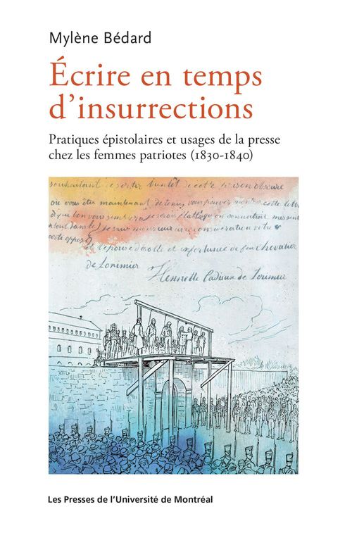 Couverture ebook de Écrire en temps d'insurrections, de Bedard Mylene