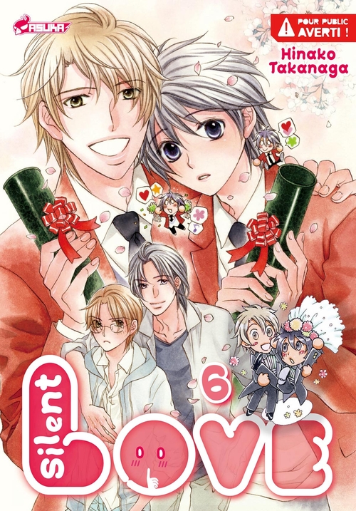 Couverture ebook de Silent Love T06, de Hinako Takanaga