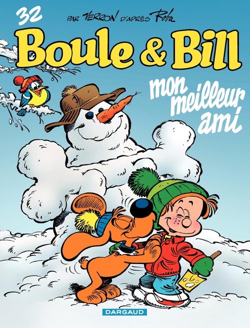 Couverture ebook de Boule & Bill - Tome 32 - Mon meilleur ami, de Collectif, Laurent Verron