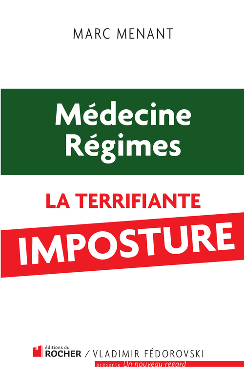 Couverture ebook de Médecine, régimes, de Marc Menant
