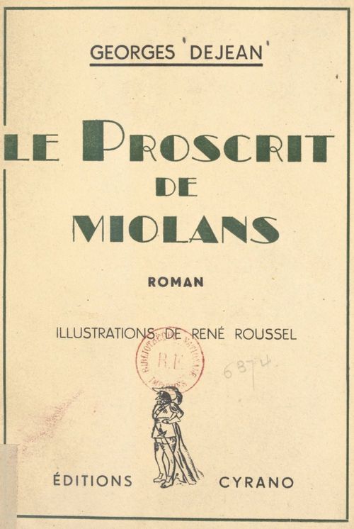 ebook cover of Le proscrit de Miolans, by Georges Dejean