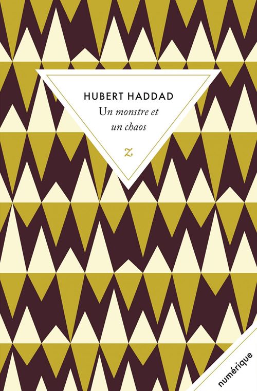 ebook cover of Un monstre et un chaos, by Hubert Haddad