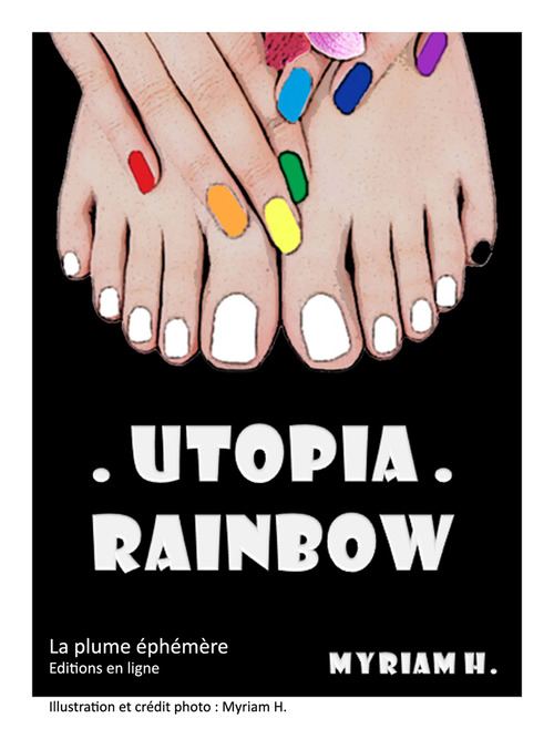 ebook cover of Utopia Rainbow, by Myriam H.