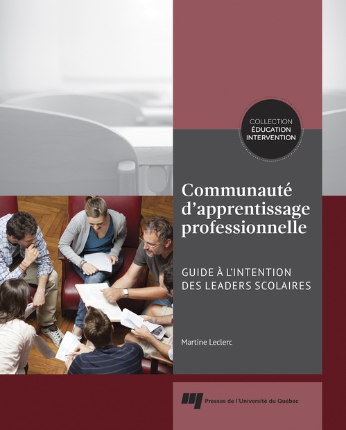 ebook cover of Communauté d'apprentissage professionnelle, by Martine Leclerc