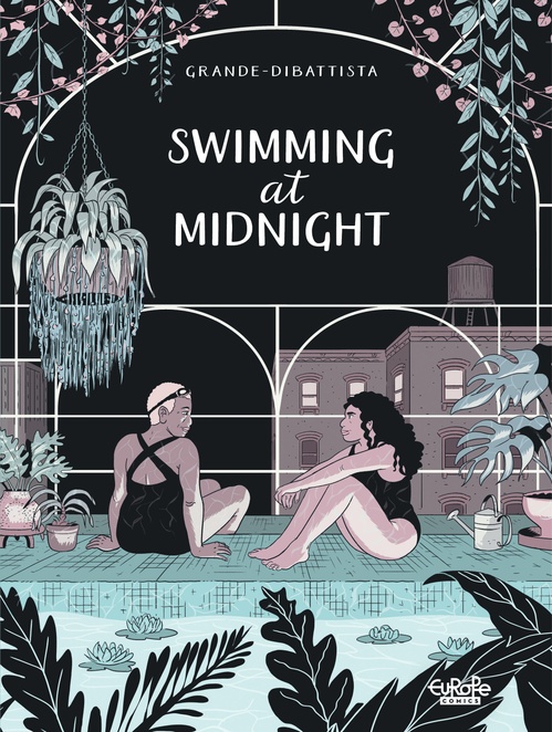 ebook cover of Swimming at Midnight, by Valentina Grande