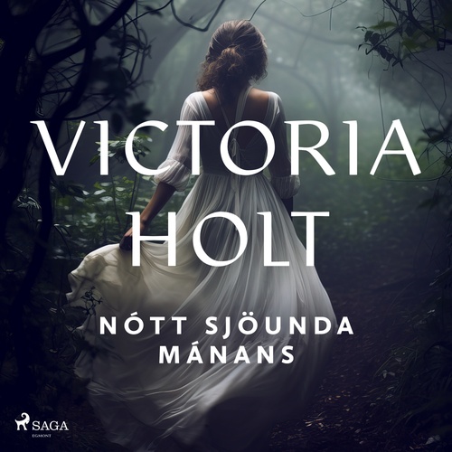 audiobook cover of Nótt sjöunda mánans, by Victoria Holt