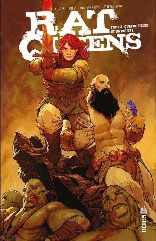 Couverture ebook de Rat Queens - Tome 2 - Quatre filles et un pouple, de Kurtis j. Wiebe, Stjepan Sejic, Roc Upchurch