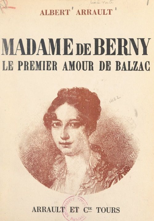 ebook cover of Madame de Berny, le premier amour de Balzac, by Albert Arrault