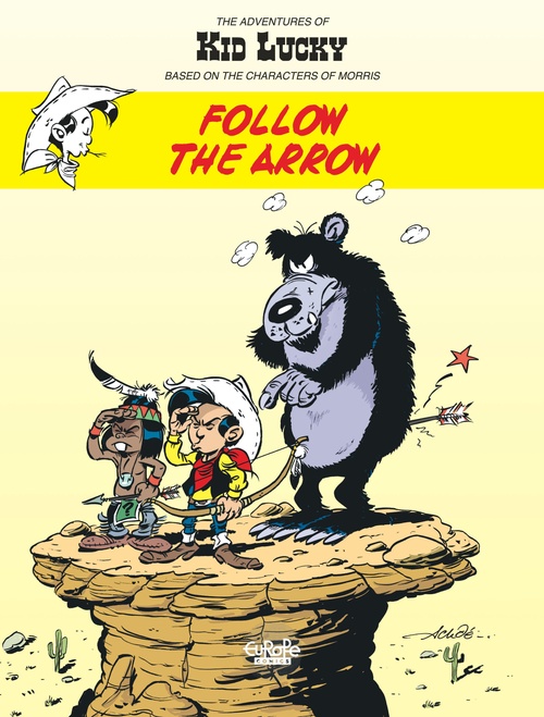 ebook cover of The Adventures of Kid Lucky  - Volume 4 - Follow the Arrow, by Achdé