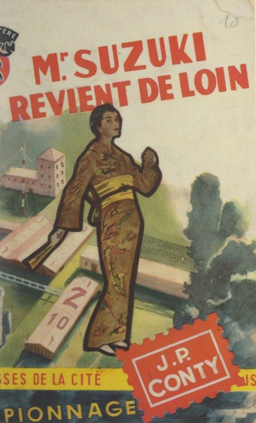 Couverture ebook de Mr. Suzuki revient de loin, de Jean-Pierre Conty