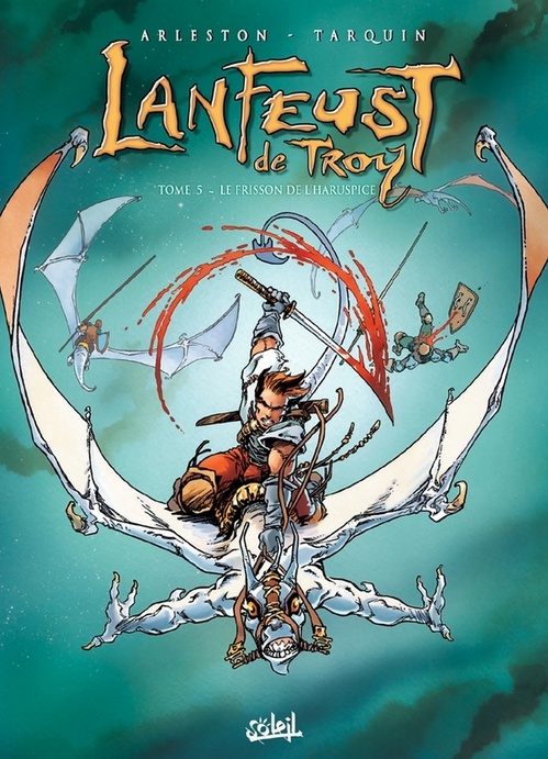 ebook cover of Lanfeust de Troy T05 - Le Frisson de l'haruspice, by Christophe Arleston