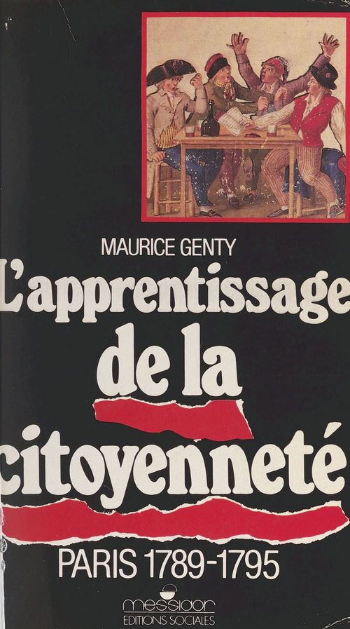 Couverture ebook de Paris 1789-1795, de Maurice Genty