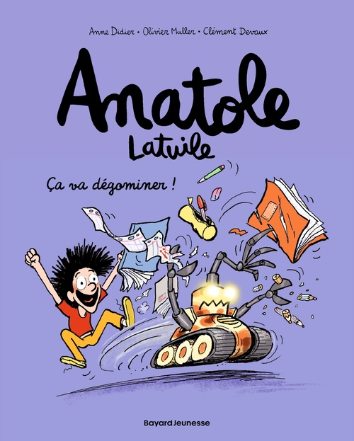 Couverture ebook de Anatole Latuile - Tome 7, de Olivier Muller, Anne Didier