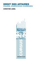 ebook cover of Droit des affaires, by Christine Lebel