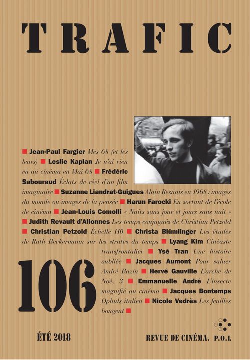 Couverture ebook de Trafic N° 106 (Été 2018), de Collectif