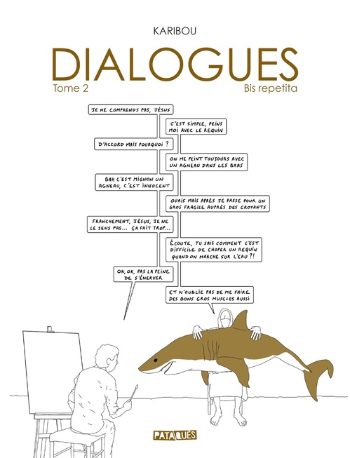 Couverture ebook de Dialogues T02 - Bis repetita, de Karibou