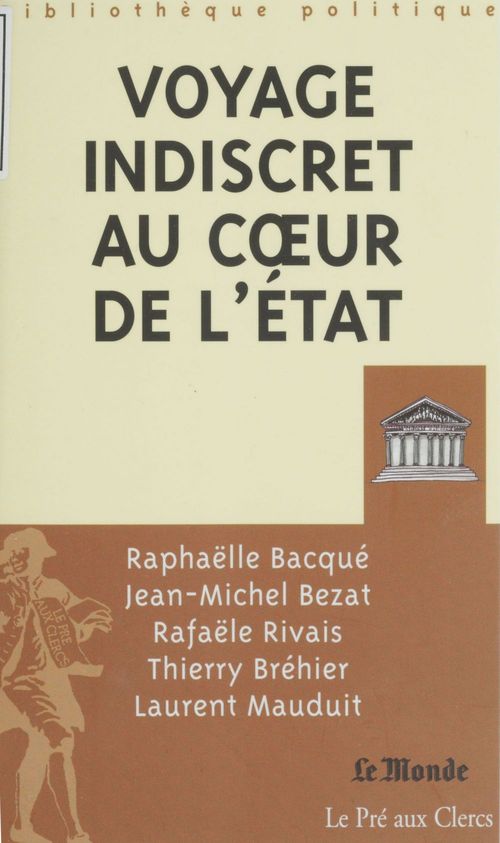 ebook cover of Voyage indiscret au coeur de l'État, by Collectif