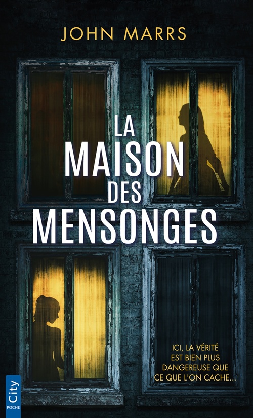 Couverture ebook de La maison des mensonges, de John Marrs