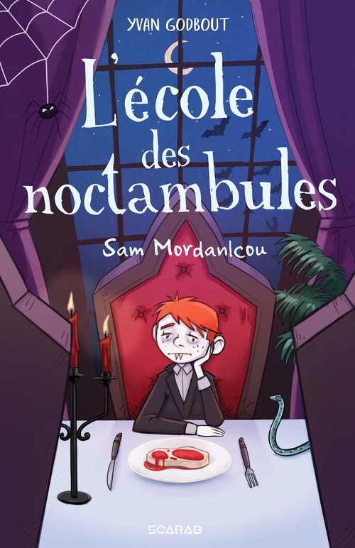 ebook cover of L'école des noctambules - Sam Mordanlcou, by Yvan Godbout