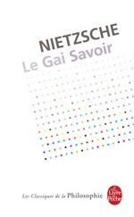 ebook cover of Le Gai Savoir, by Friedrich Nietzsche