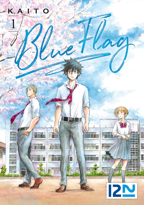 Couverture ebook de Blue Flag - tome 1, de Kaito