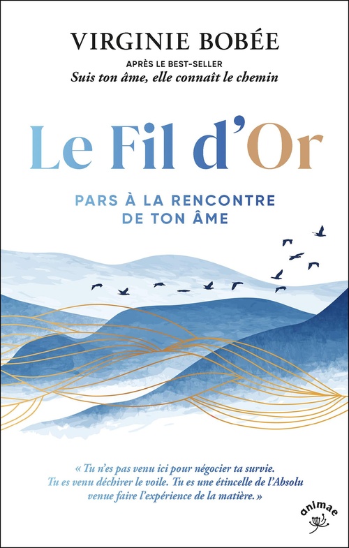 ebook cover of Le Fil d'or : Pars à la rencontre de ton âme, by Virginie Bobée