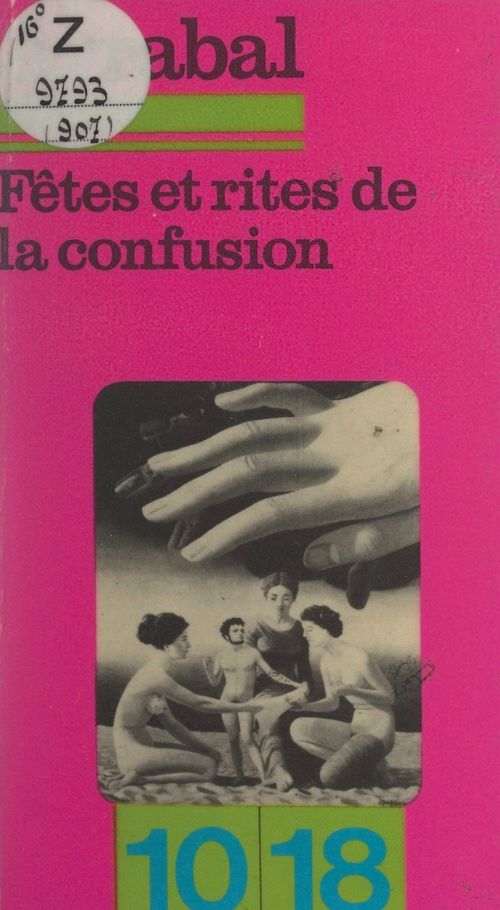 Couverture ebook de Fêtes et rites de la confusion, de Fernando Arrabal