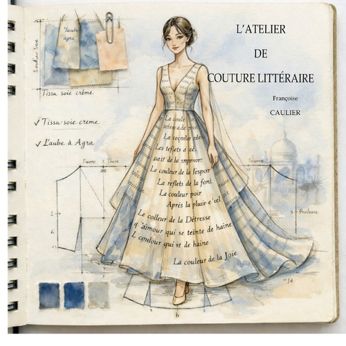 Couverture ebook de L'Atelier de couture littéraire, de Françoise CAULIER