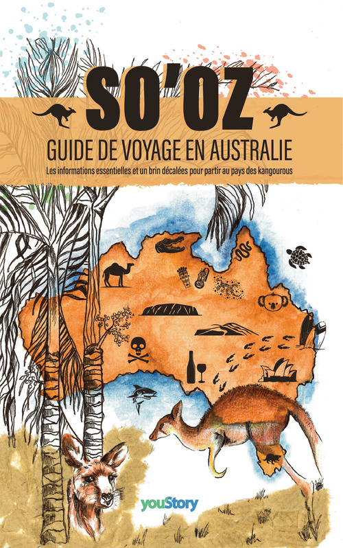 Couverture ebook de SO'OZ - Guide de voyage en Australie, de Léonard Foggia