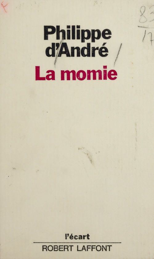 ebook cover of La momie, by Philippe D''Andre