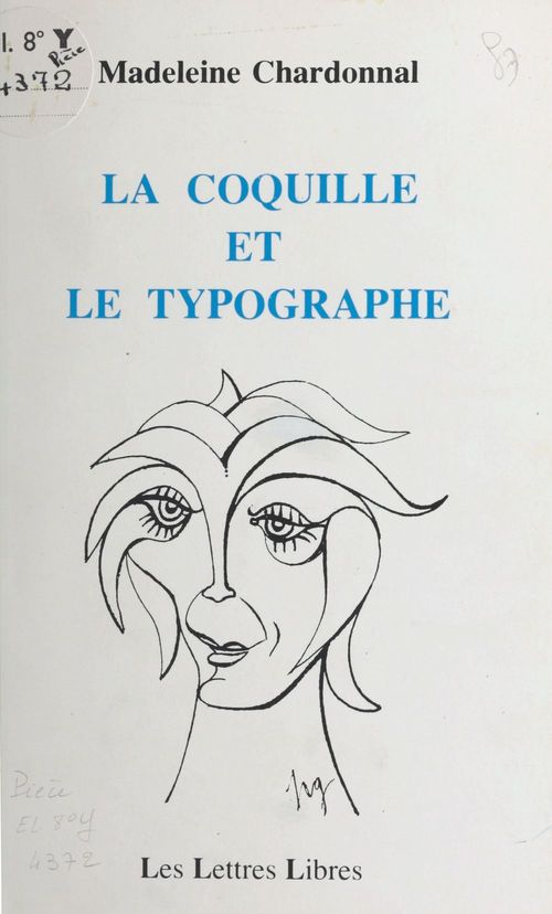 ebook cover of La Coquille et le Typographe, by Madeleine Chardonnal