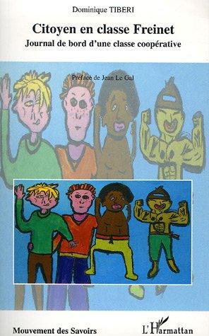 Couverture ebook de Citoyen en classe Freinet, de Dominique Tiberi