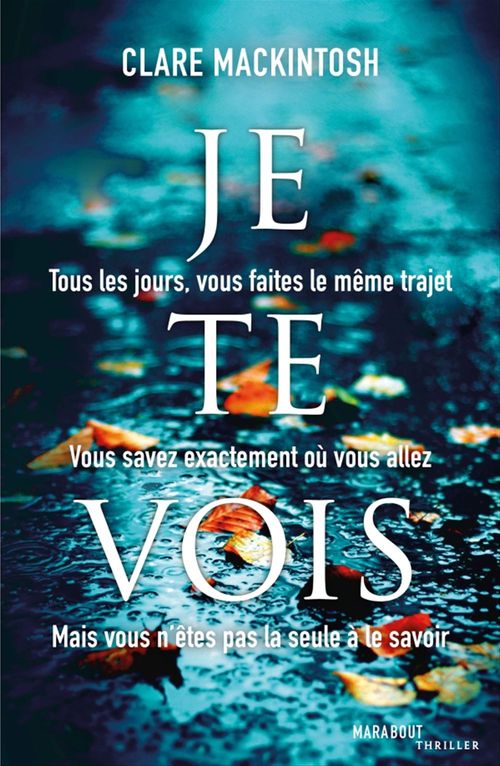 ebook cover of Je te vois, by Clare Mackintosh